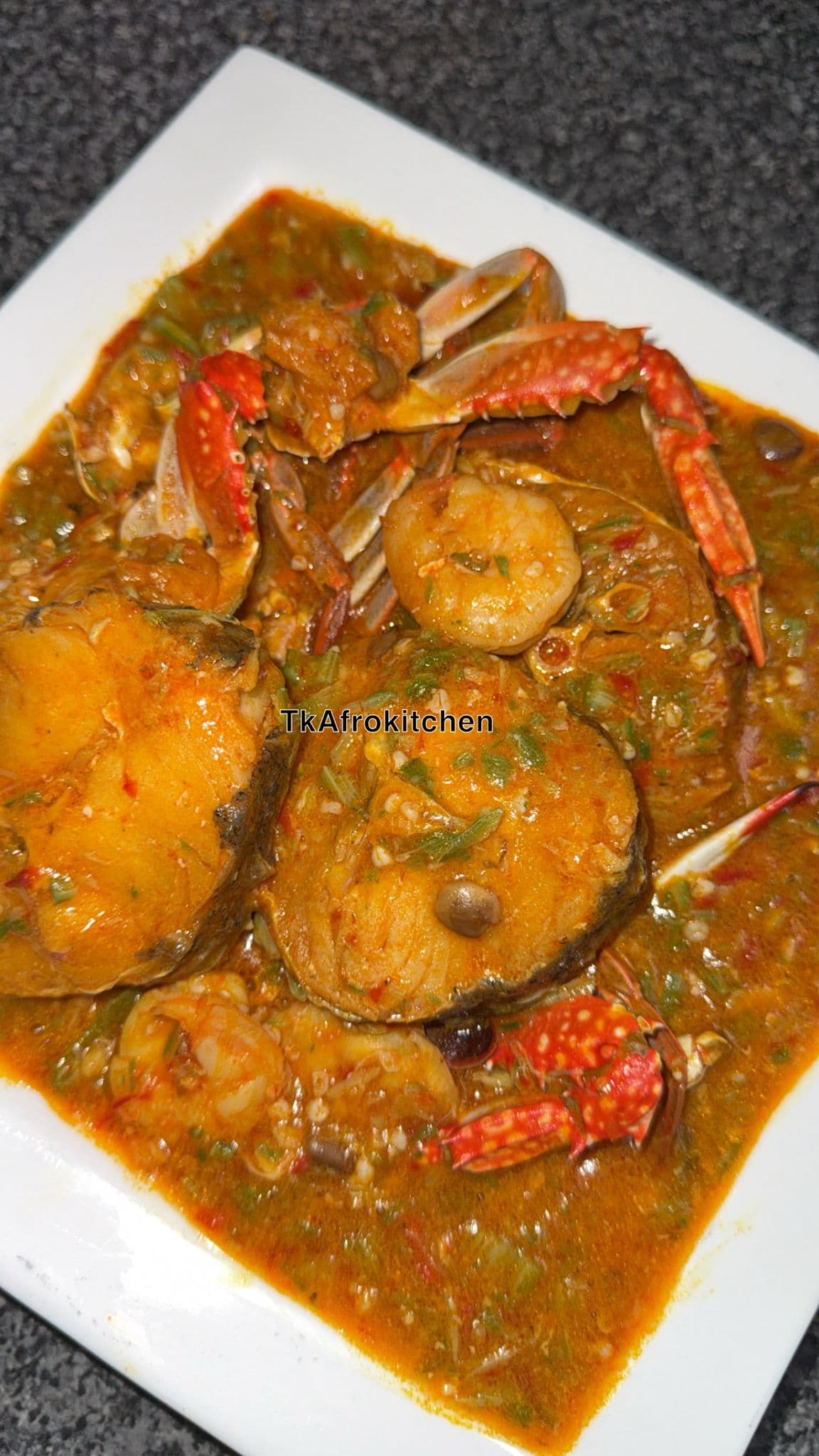 Seafood Okra Soup