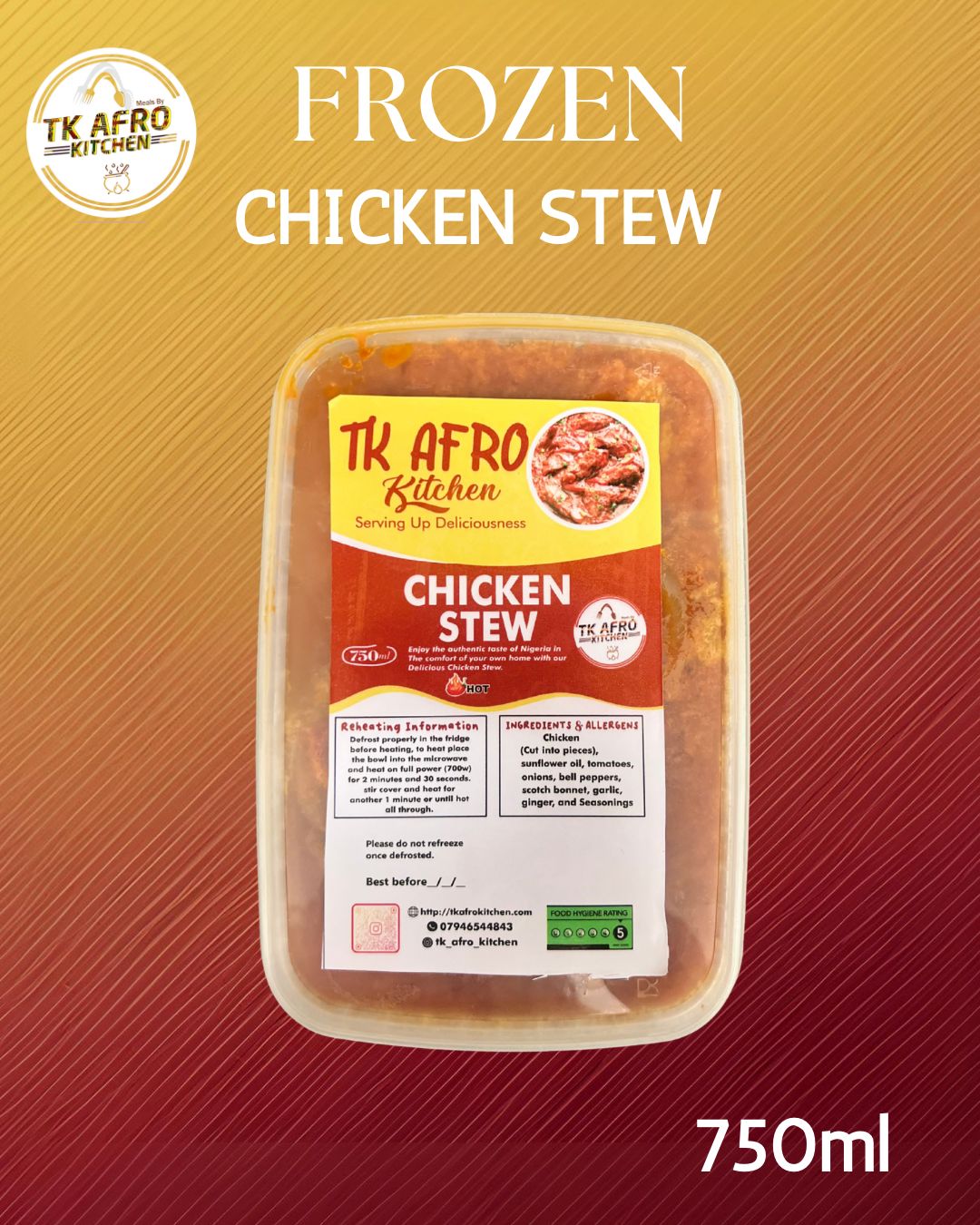 Frozen Chicken Stew