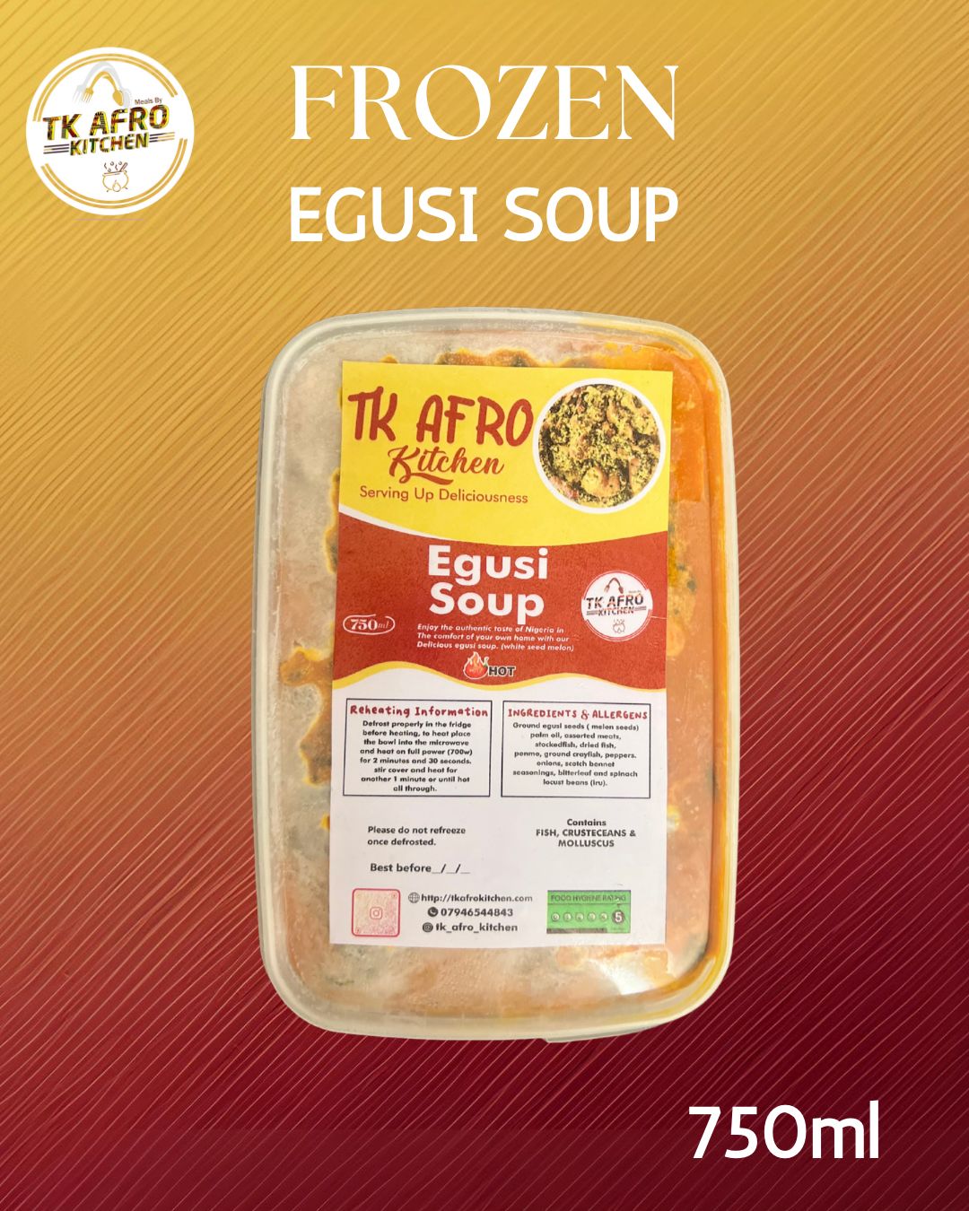 Frozen Egusi Soup