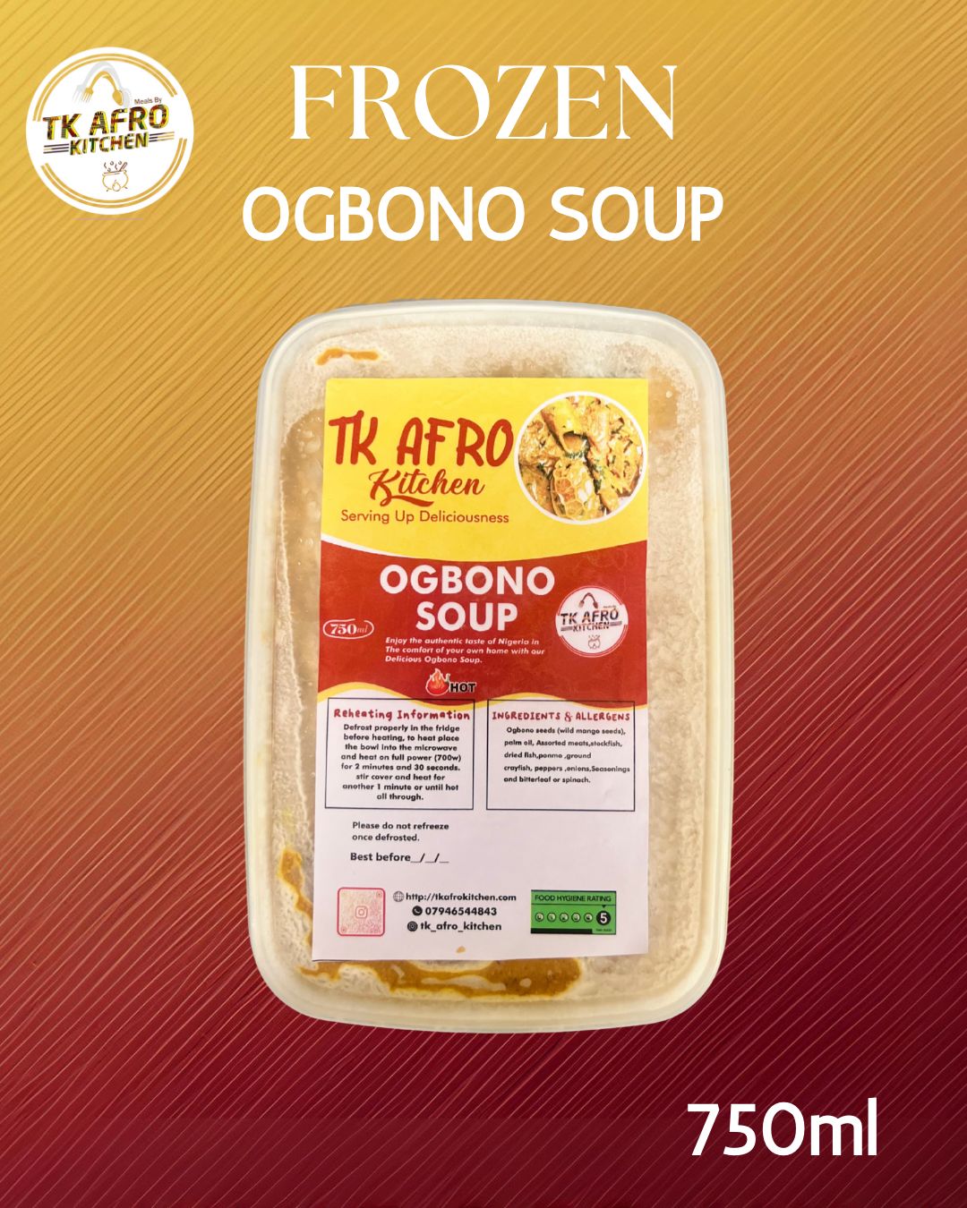 Frozen Ogbono Soup