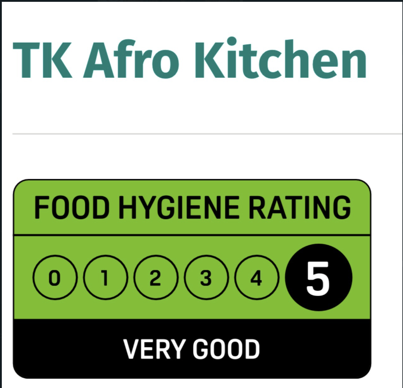 Food hygiene certification